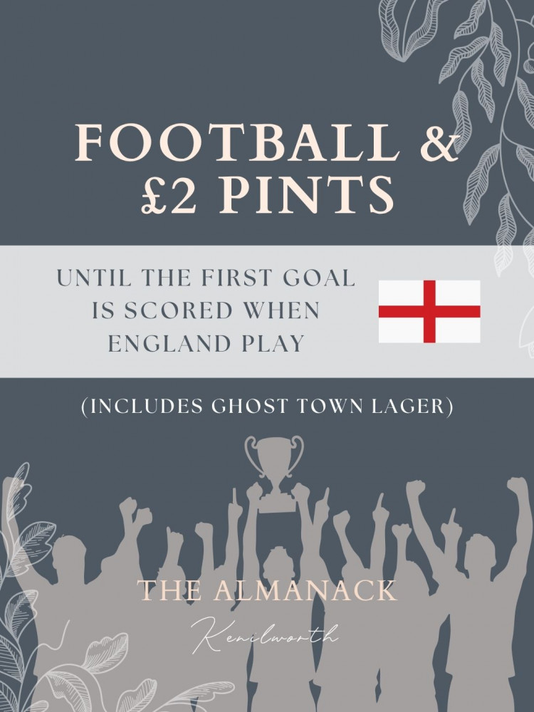FOOTBALL & £2 PINTS