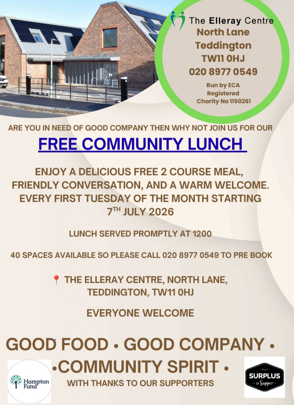 FREE COMMUNITY LUNCH