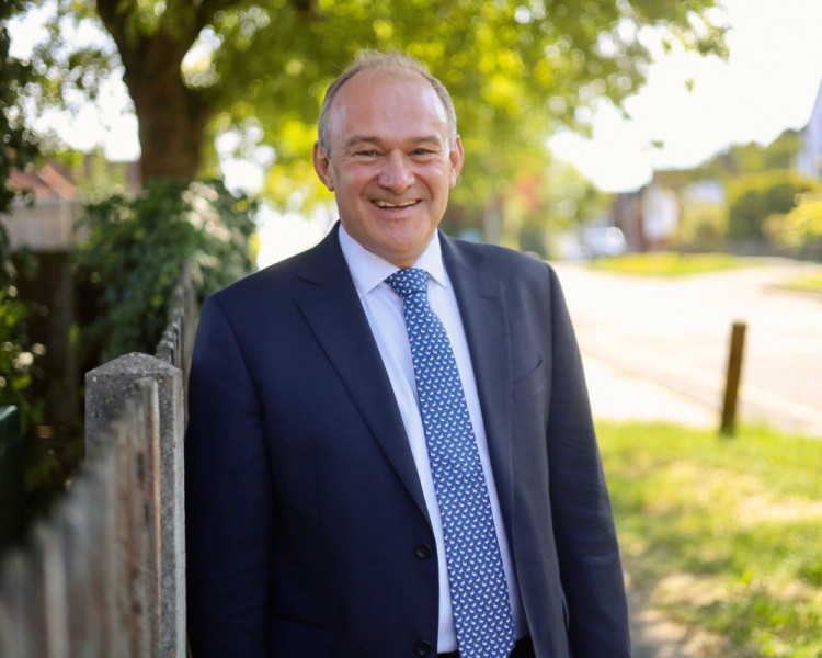 The MP for Kingston and Surbiton, Sir Ed Davey, has criticised Sir Keir Starmer's Defence Investment Plan (Credit: Liberal Democrats)