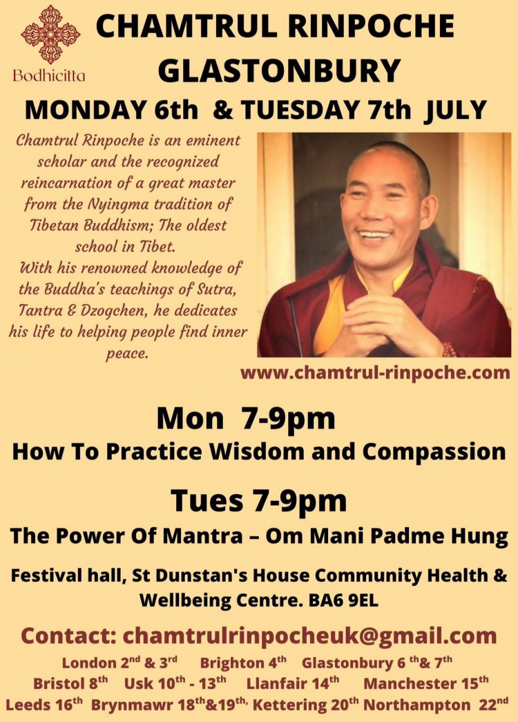 An Evening with Chamtrul Rinpoche