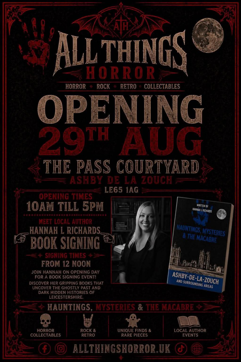 Book signing with Hannah Richards 