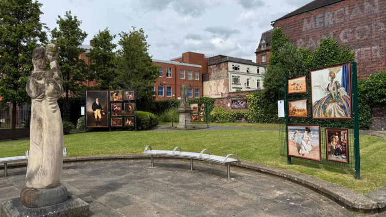 The Past Times exhibitions has opened at Bethesda Gardens in Hanley (image via Stoke-on-Trent City Council)