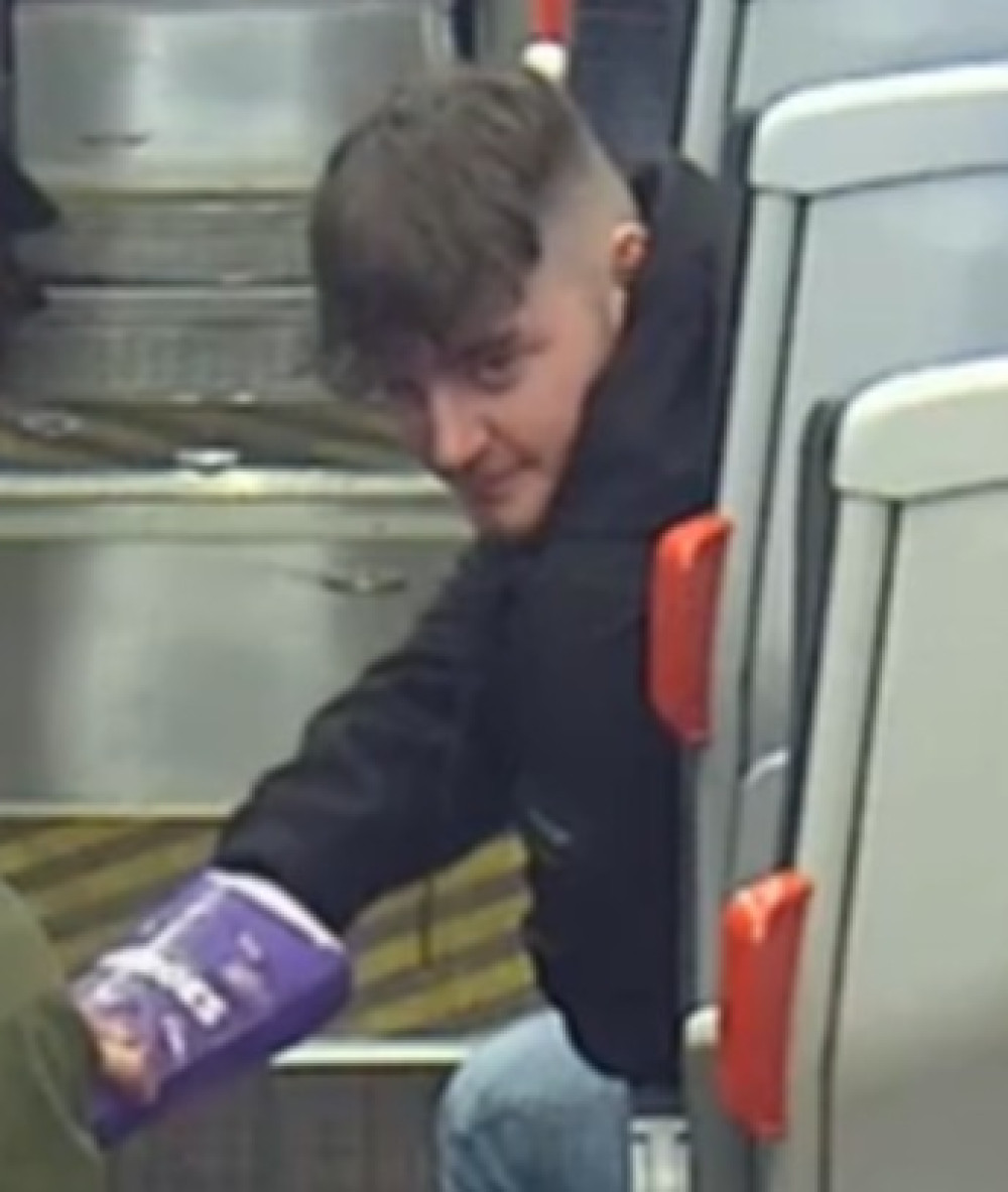 On Saturday 14 March, a man sexually assaulted a teenage girl on the Crewe to Manchester train (Photo: BTP).