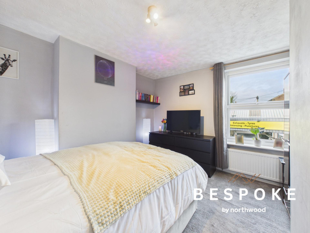 One of three bedrooms (Credit: Bespoke by Northwood)