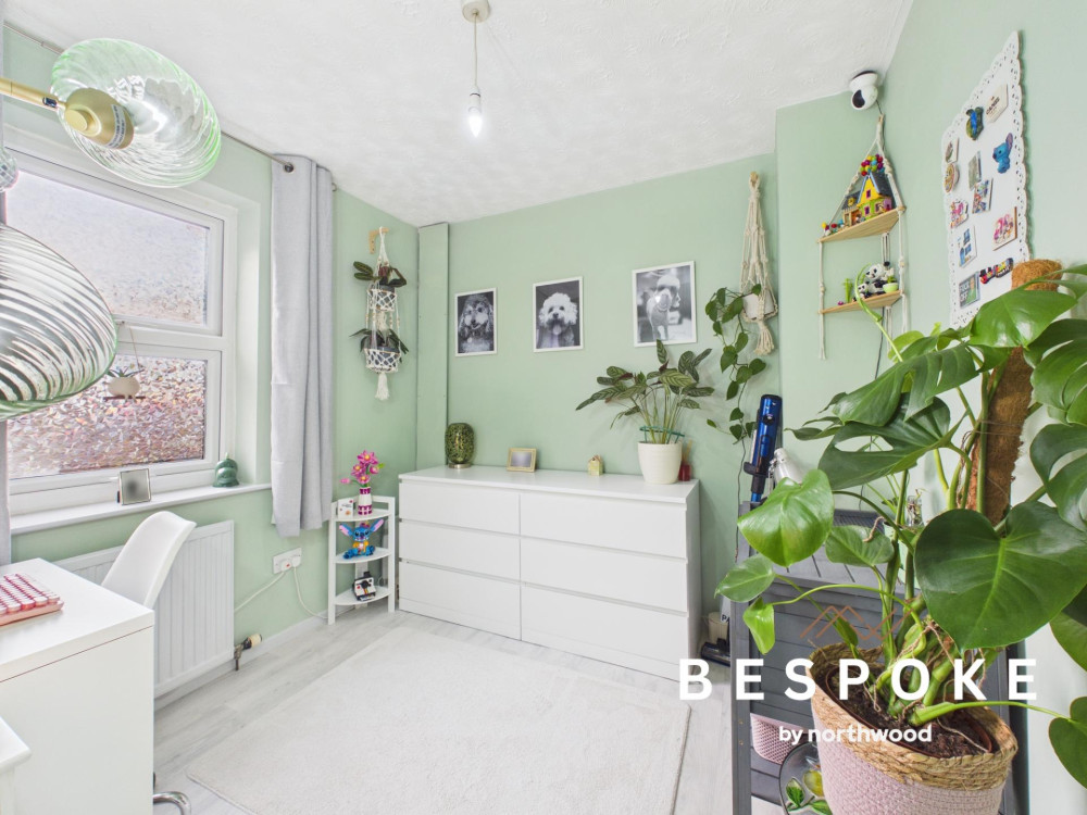 One of three bedrooms (Credit: Bespoke by Northwood)