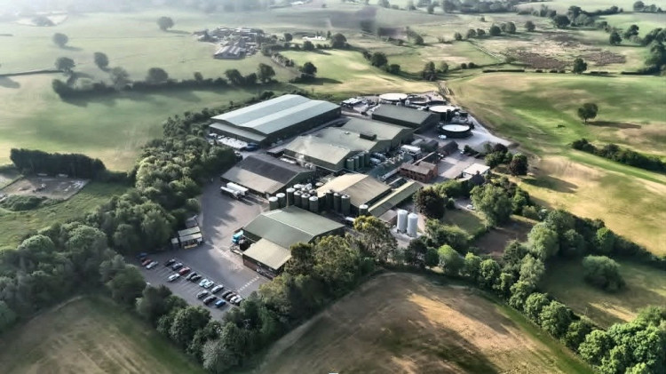 Heler Foods, Laurels Farm, Crewe Road,  has announced a £25m investment in its Nantwich cheesemaking operations (Photo: Heler Foods).