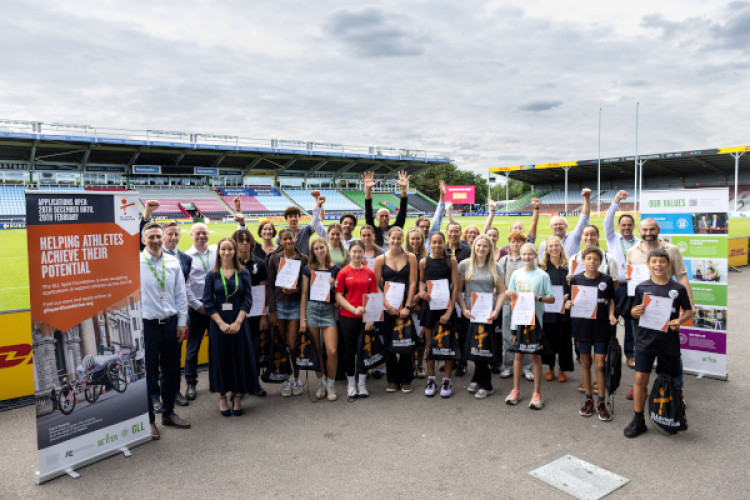 Talented athletes from across Richmond upon Thames were celebrated at the borough’s first GLL Sport Foundation (GSF) Awards Evening, held at the iconic Twickenham Stoop on Monday (29 June) (Credit: Richmond Council)