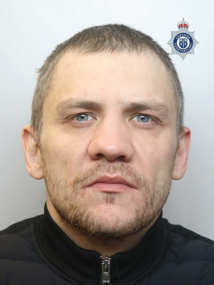 Dominic Graham has been jailed after pleading guilty to a string of offences across Sandbach and Congleton.  (Photo: Cheshire Police)