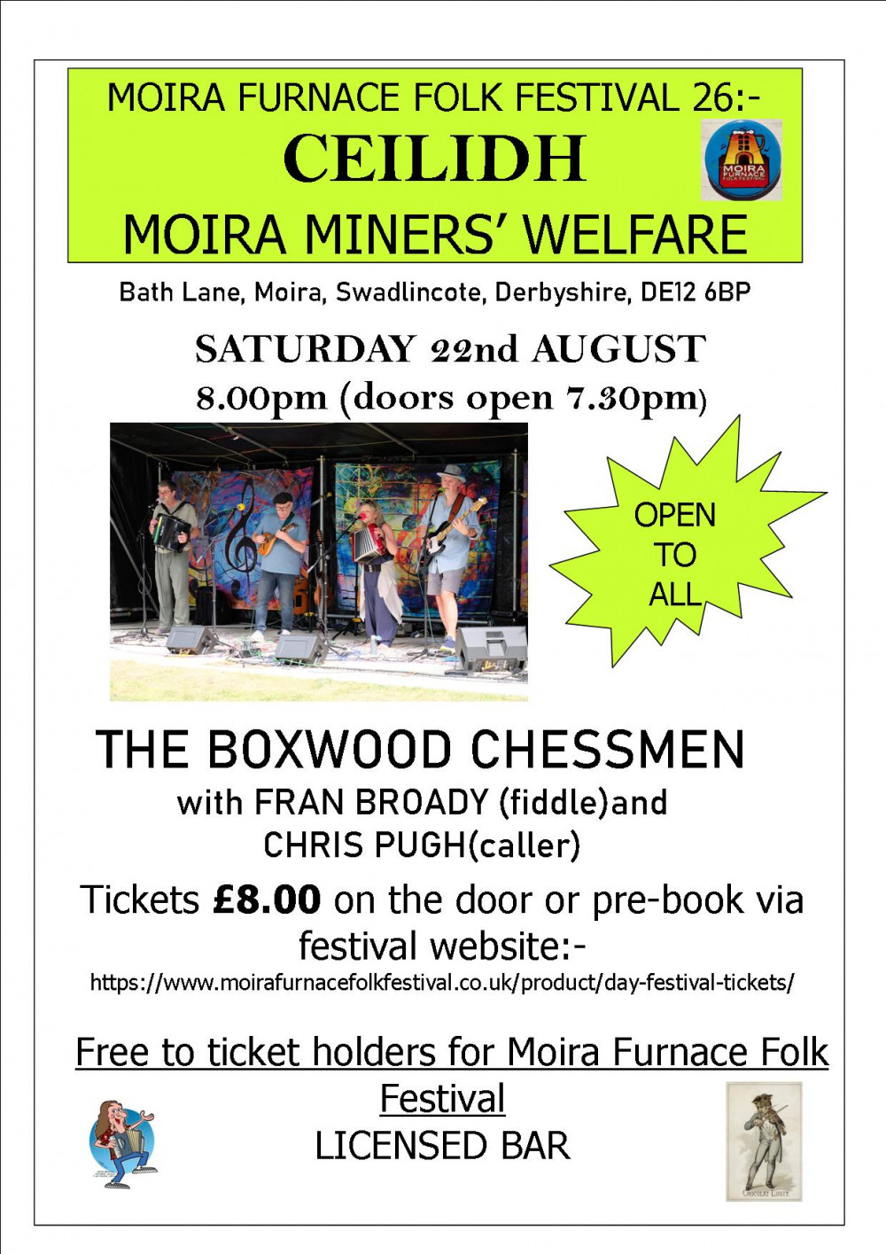 Ceilidh at Moira Furnace Folk Festival