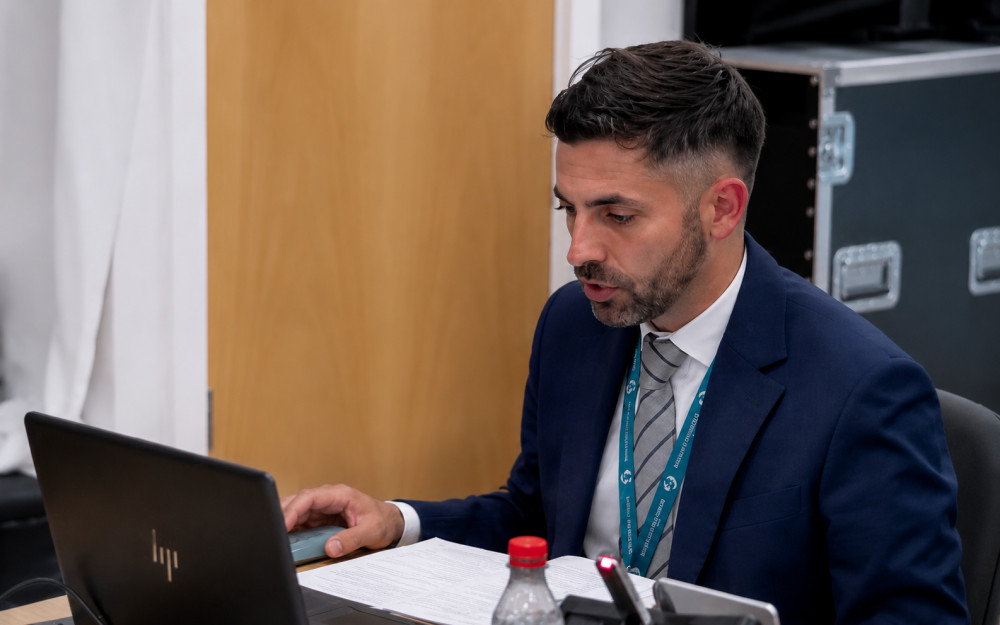 Cllr Diogo Rodrigues, leader of the Conservative opposition group. (SCC) 