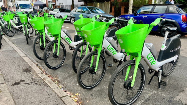 Lime bikes were officially banned from Richmond borough last week (Credit: Nub News)