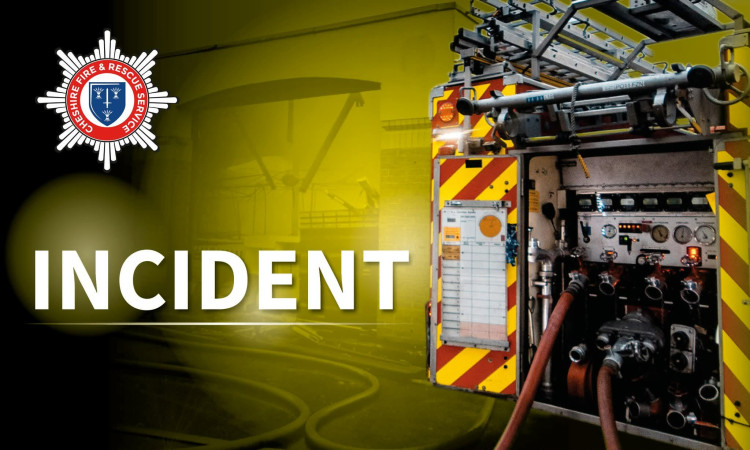 On Friday 3 July, Crewe and Nantwich firefighters were alerted to an incident at Highfield (Photo: Cheshire Fire and Rescue Service).