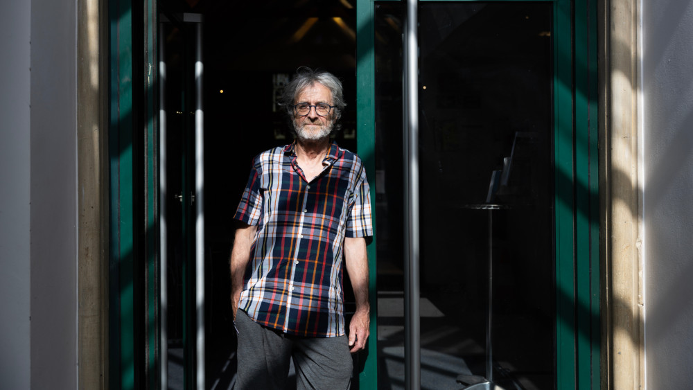 Tim Whitehead, 75, who has been a tenant of Richmond Foundation for 38 years, said he faces an increase of 60 per cent from £1,123 to £1,792 in his monthly rent (credit: Facundo Arrizabalaga/ MyLondon).