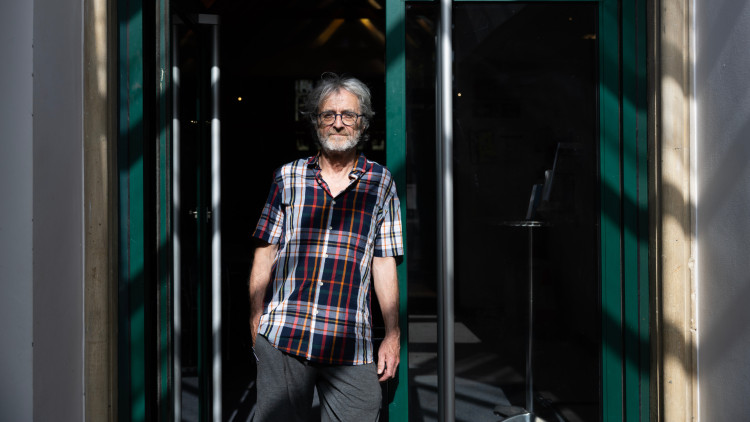 Tim Whitehead, 75, who has been a tenant of Richmond Foundation for 38 years, said he faces an increase of 60 per cent from £1,123 to £1,792 in his monthly rent (credit: Facundo Arrizabalaga/ MyLondon).