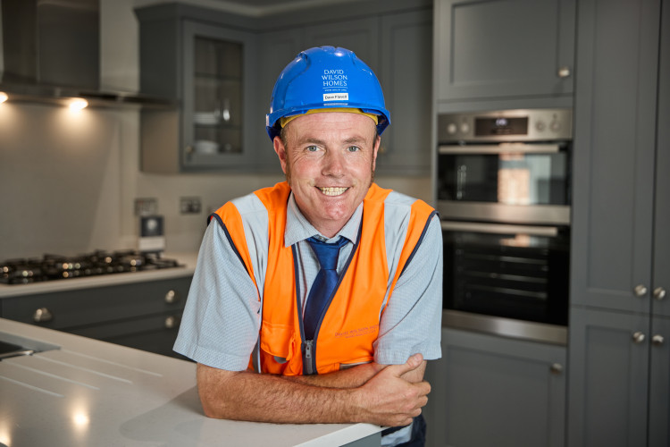 Dave Flavell, site manager at Nantwich's Maylands Park, has won a prestigious Pride in the Job award from the National House Building Council (NHBC) (Photo: Supplied).