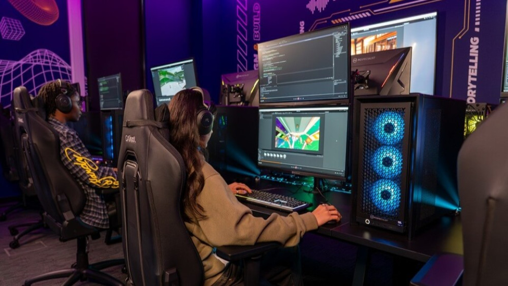 Keele University's new state-of-the-art game design lab has been opened (image via Keele)