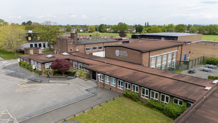 Hazel Grove High School was deemed to be of strong standard in four areas and of expected standard in three others following an Ofsted inspection (Image supplied)
