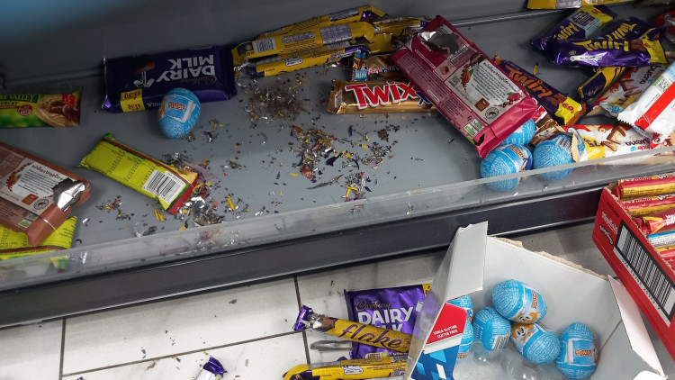 Grim photos show the appalling conditions found inside a Stockport shop that was infested with mice (Image - Stockport Council)