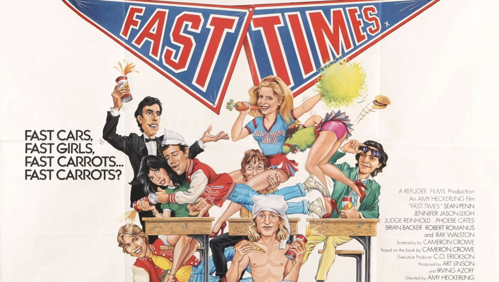 Fast Times at Ridgemont High, 1982 (credit: image supplied).