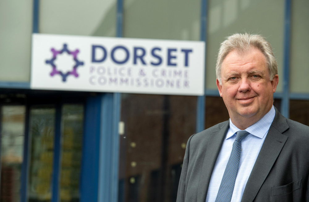 Police and Crime Commissioner David Sidwick.