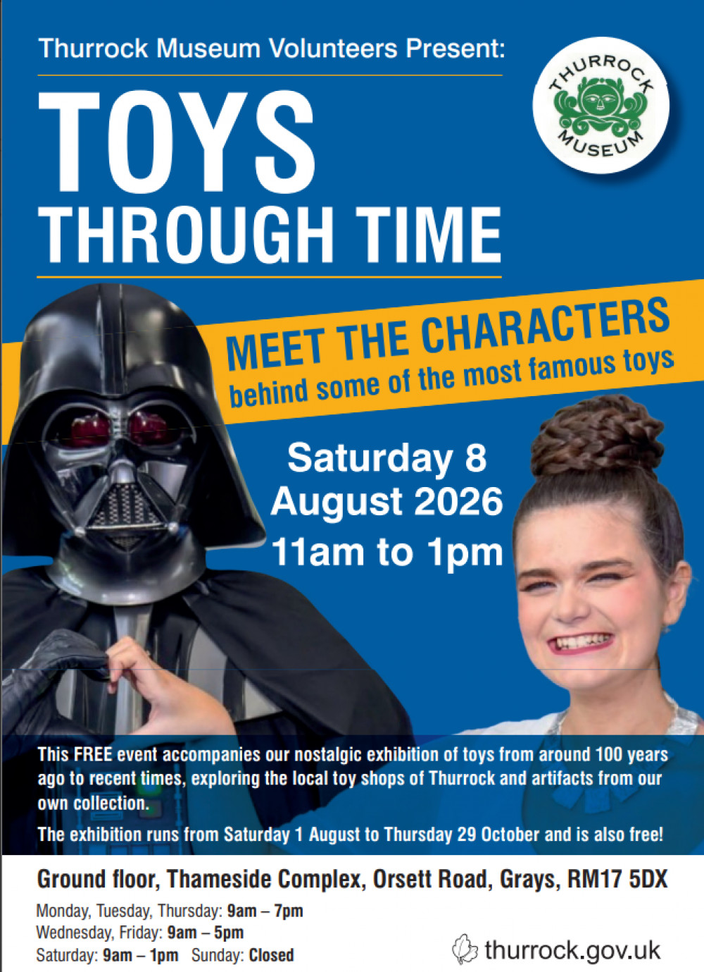 'Toys through Time' exhibition event 