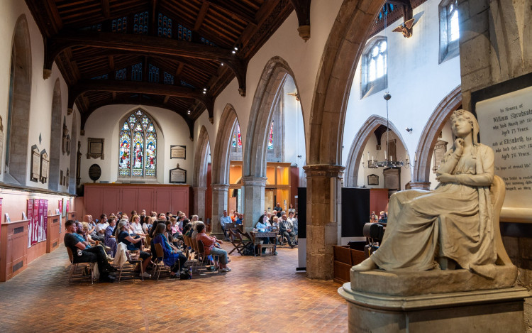 The awards ceremony took place in All Saints Church, Kingston (Credit: Staywell)