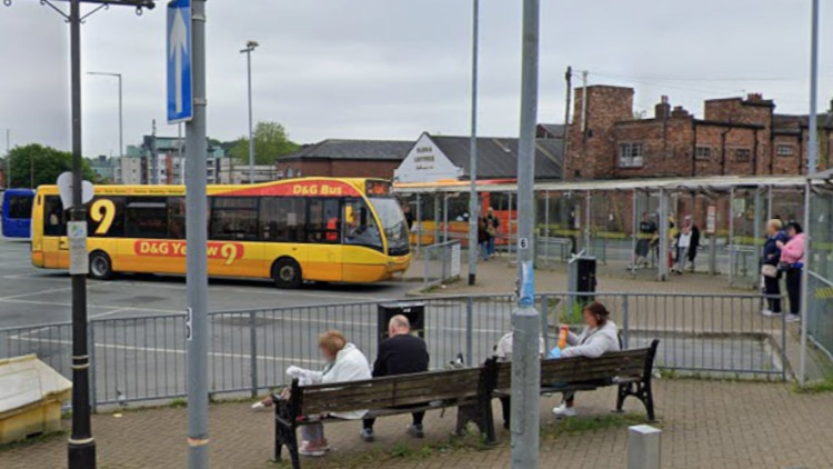 Newcastle-under-Lyme bus station could be refurbished if a planning application is approved (image via Google Street view)