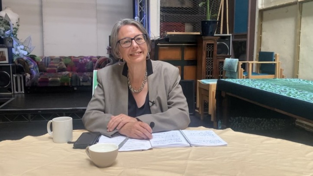 Geraldine Coggins, a Green Party councillor who is hoping to become the next Greater Manchester mayor (Image - LDRS)