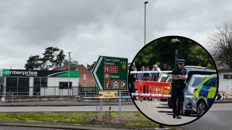 The incident happened in May (image via Livia Gregor/SWNS)