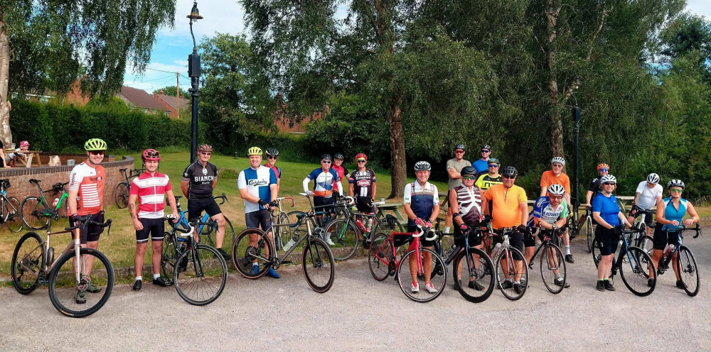 The Farmer's Pants ride, which starts in Ravensmoor, near Nantwich, continues to grow in popularity (Photo: Jonathan White).