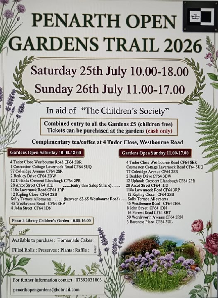 Penarth Open Gardens 