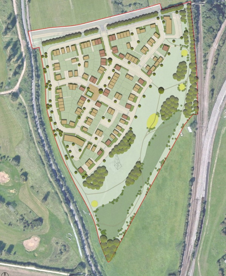 How the homes might be laid out. 