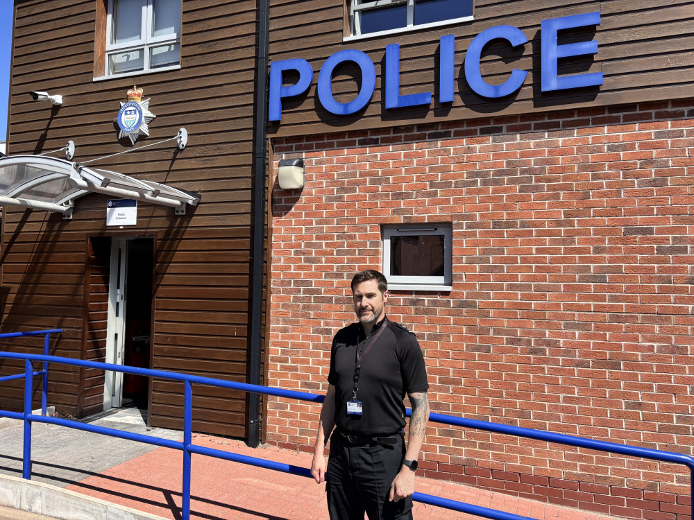 Inspector Rowan Paterson-Bell describes challenges in tackling anti-social behaviour in Uppingham (Photo: LDRS)