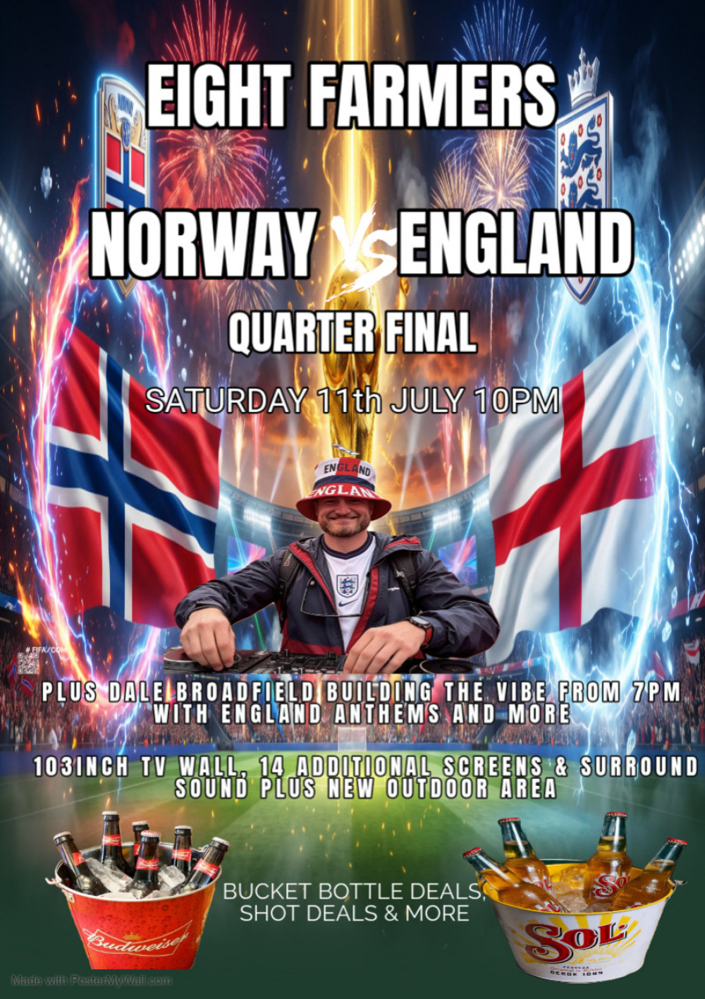 Norway v England Quarter Final