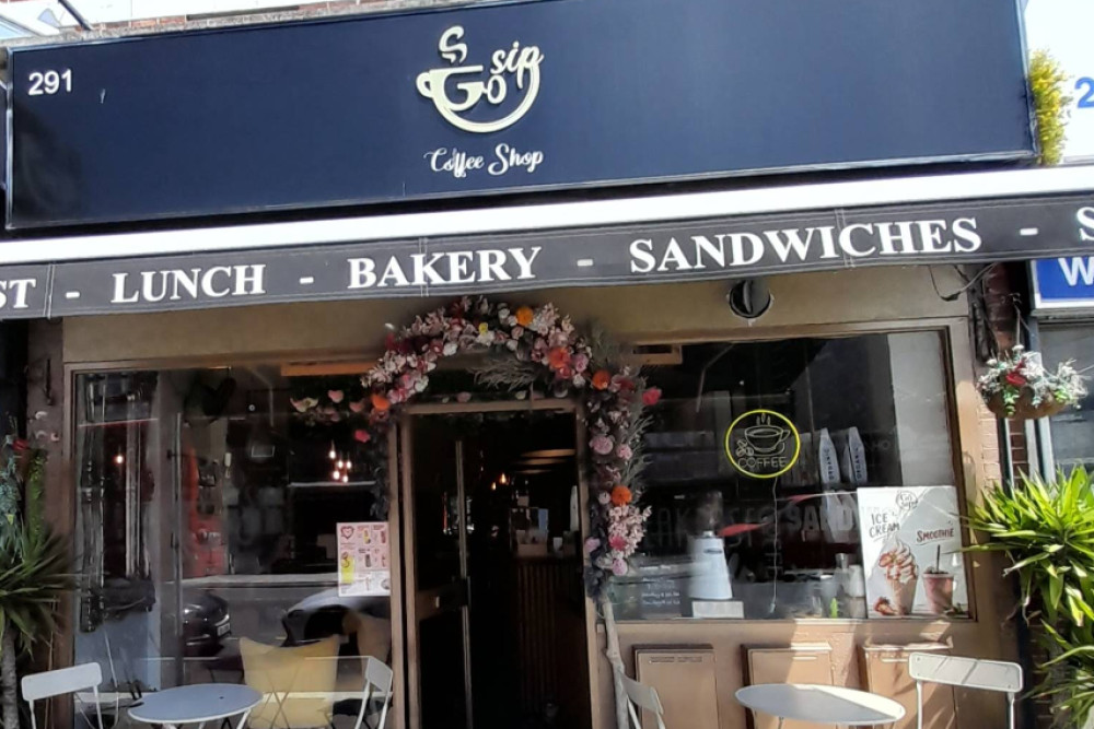 Go Sip Cafe is located in 291 Ewell Road, Surbiton (Credit: Go Sip Cafe)