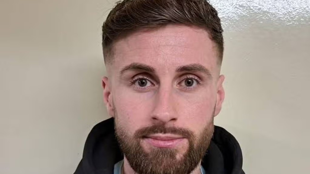 Former Crewe Alex footballer, Ryan Colclough, 31, has been given a 28-month prison sentence, suspended for two years, after assaulting a man in a pub toilet (Photo: Derbyshire Police).