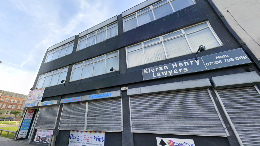Stockport Council have compulsory purchased this building on Wellington Road South (Image - Google Maps)
