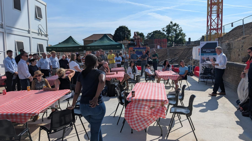 Locals and businesses were given a sneak peek at the redevelopment of Twickenham Riverside on 7 July (credit: Richmond Council).