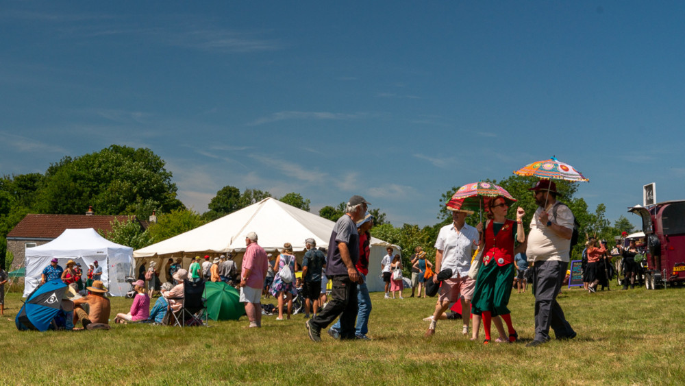 Priddy Folk Festival 2026 near Wells: dates, tickets, line-up, parking and camping (Photo: PFF) 