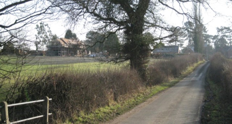 The houses would have been built on land off Baulk Lane (image by Robin Stott)