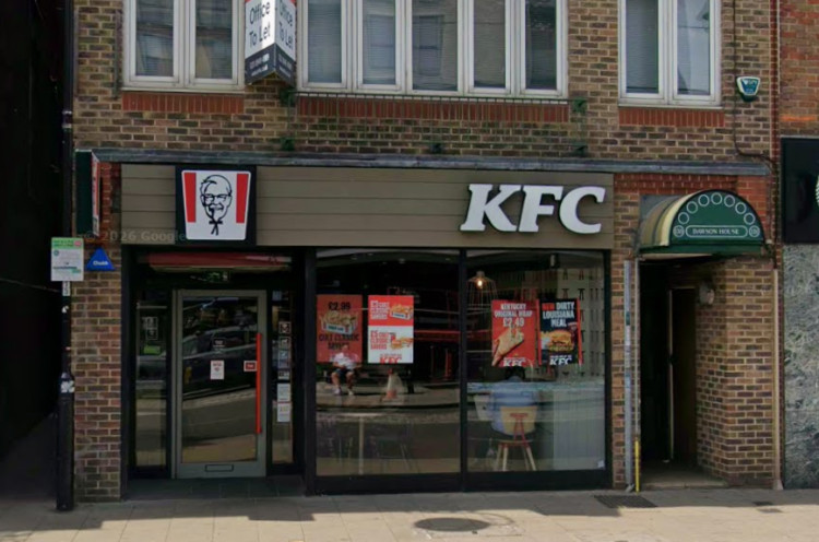 KFC hopes to extend the operating hours of its restaurant on New Malden High Street (Image via Google Maps)