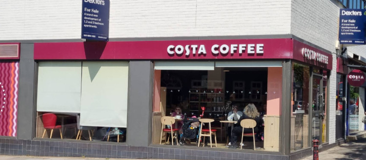 Costa Coffee's Surbiton branch is located in 27 Vixtoria Road (Credit: Tilly O'Brien)