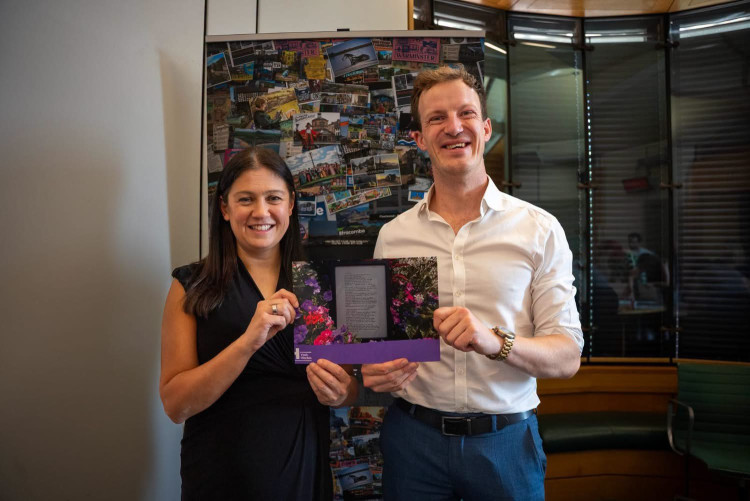 Hitchin MP Alistair Strathern & Culture Minister, Lisa Nandy MP