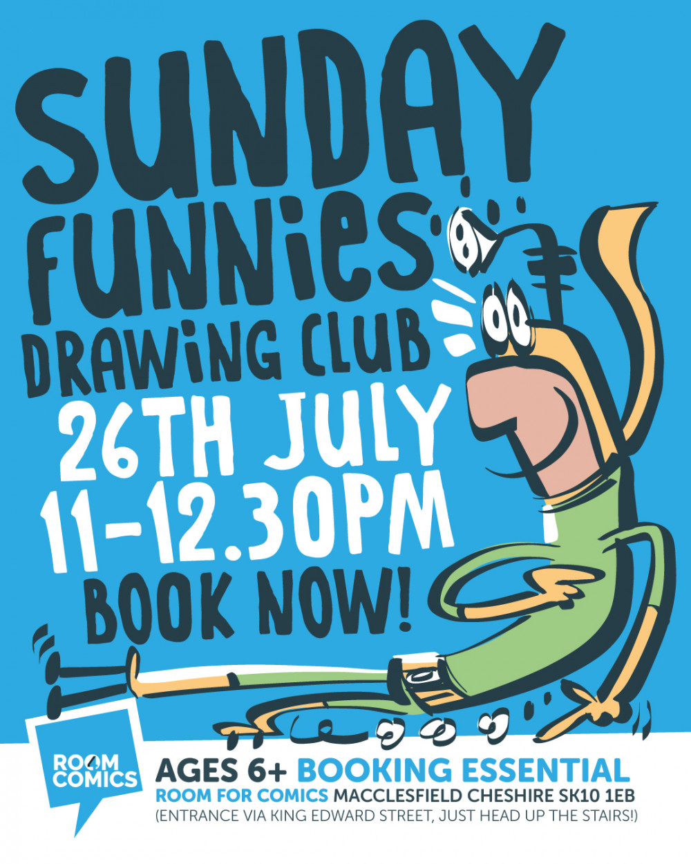 Sunday FUNNiES! Comic Art Drawing Club!
