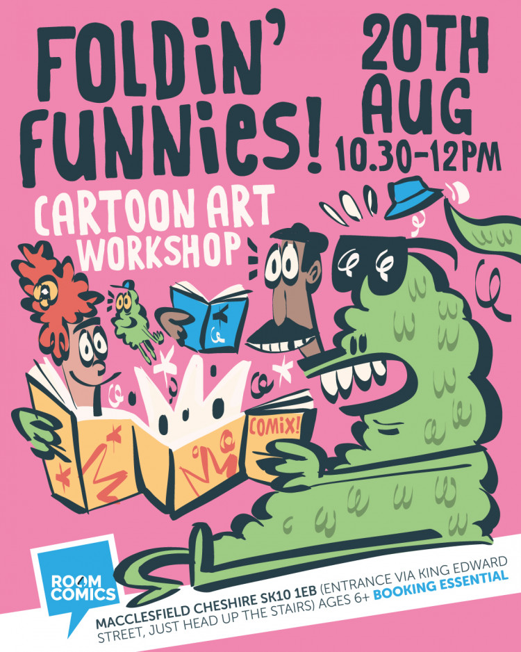 FOLDiN’ COMICS! Cartoon Art Workshop