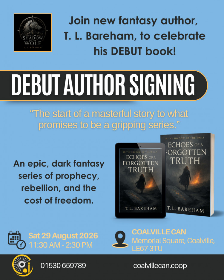 T.L. Bareham - Author Signing