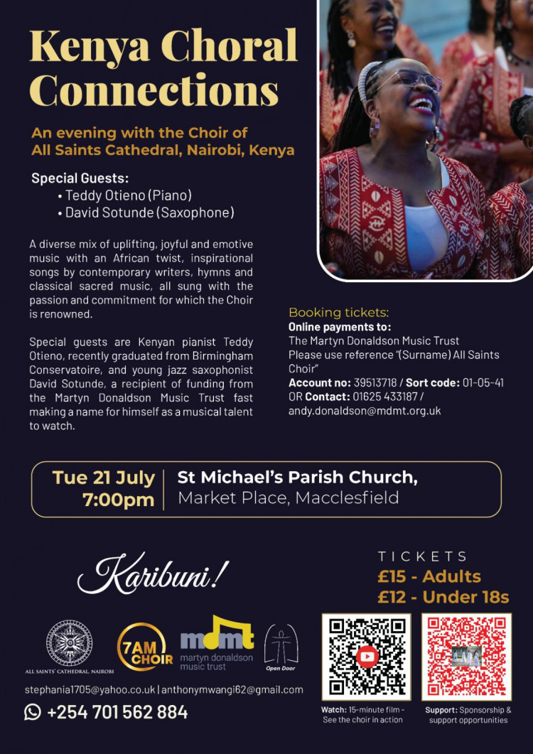 Kenya Choral Connections - a concert by the 7am choir from Nairobi Cathedral