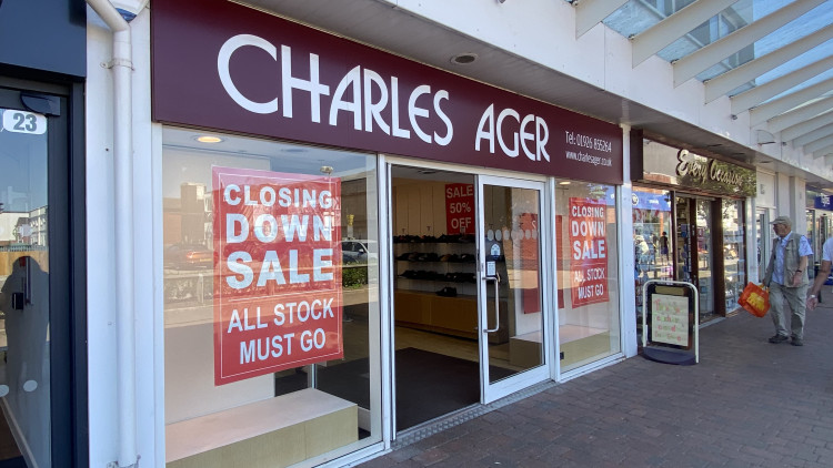 Charles Ager will close its Talisman Square shop (image by Nub News)