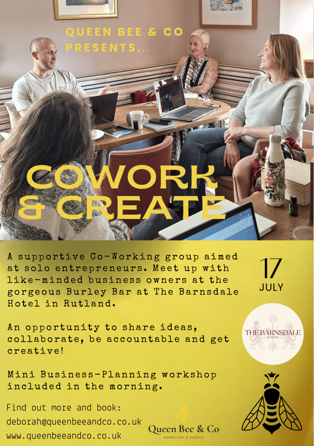 Cowork & Create at The Barnsdale, Rutland 