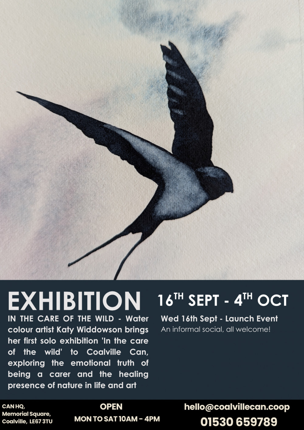 'In The Care Of The Wild' Art Exhibition by Katy Widdowson